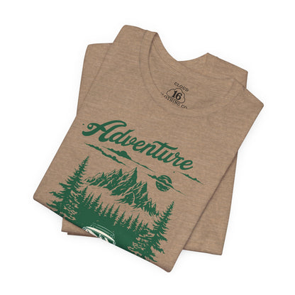 Adventure Awaits Unisex T-Shirt - Premium Travel & Outdoor Apparel