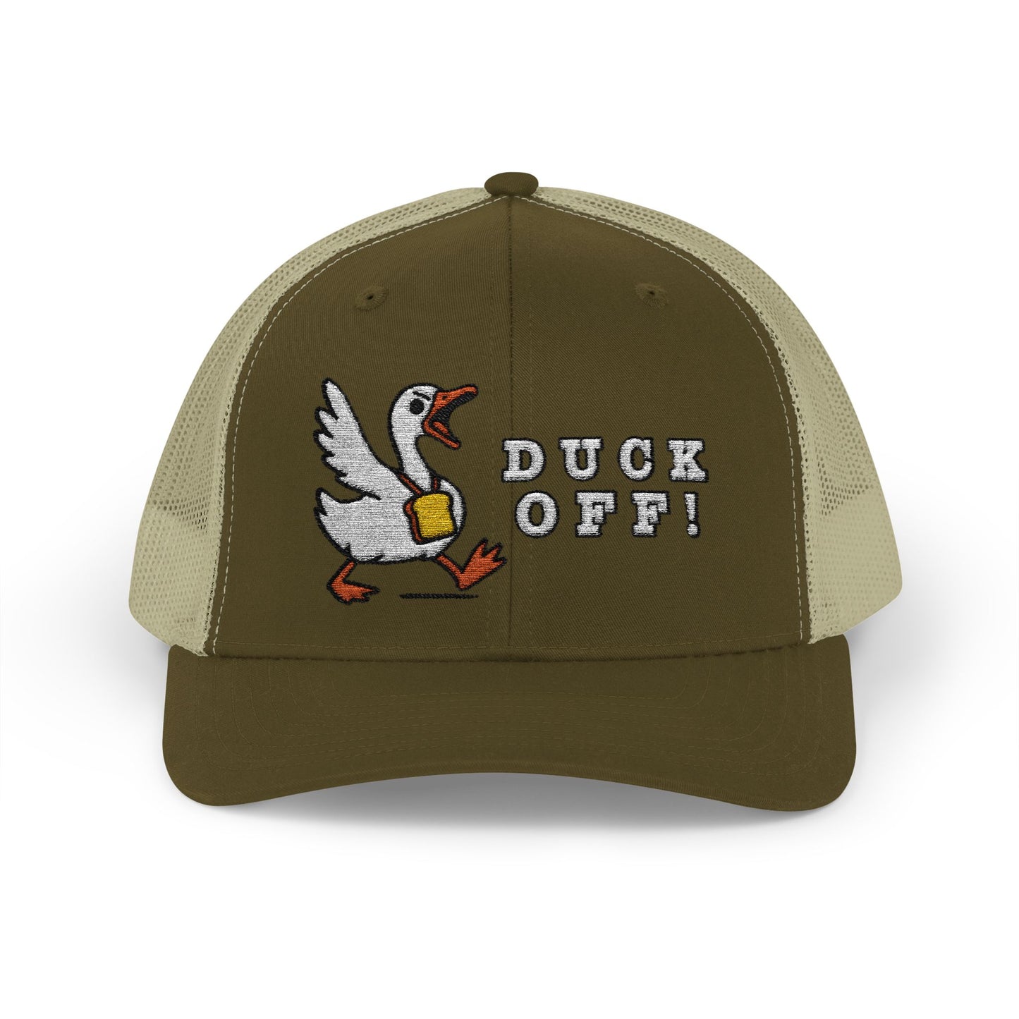 Duck Snapback Trucker Hat - Funny Wildlife Cap for Outdoor Enthusiasts