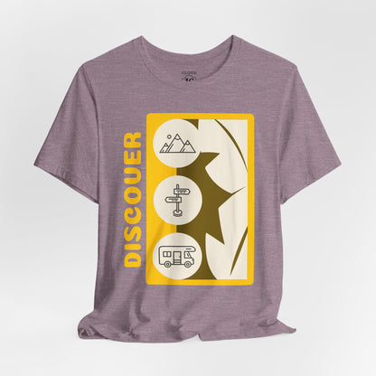 Adventure Discovery Tee - Premium Unisex Outdoor Shirt for Travelers & Hikers