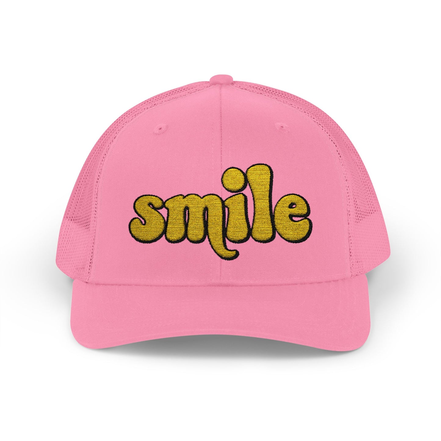 Sparkling Smile Snapback Trucker Cap - Premium Summer Hat for Festivals & Everyday Wear