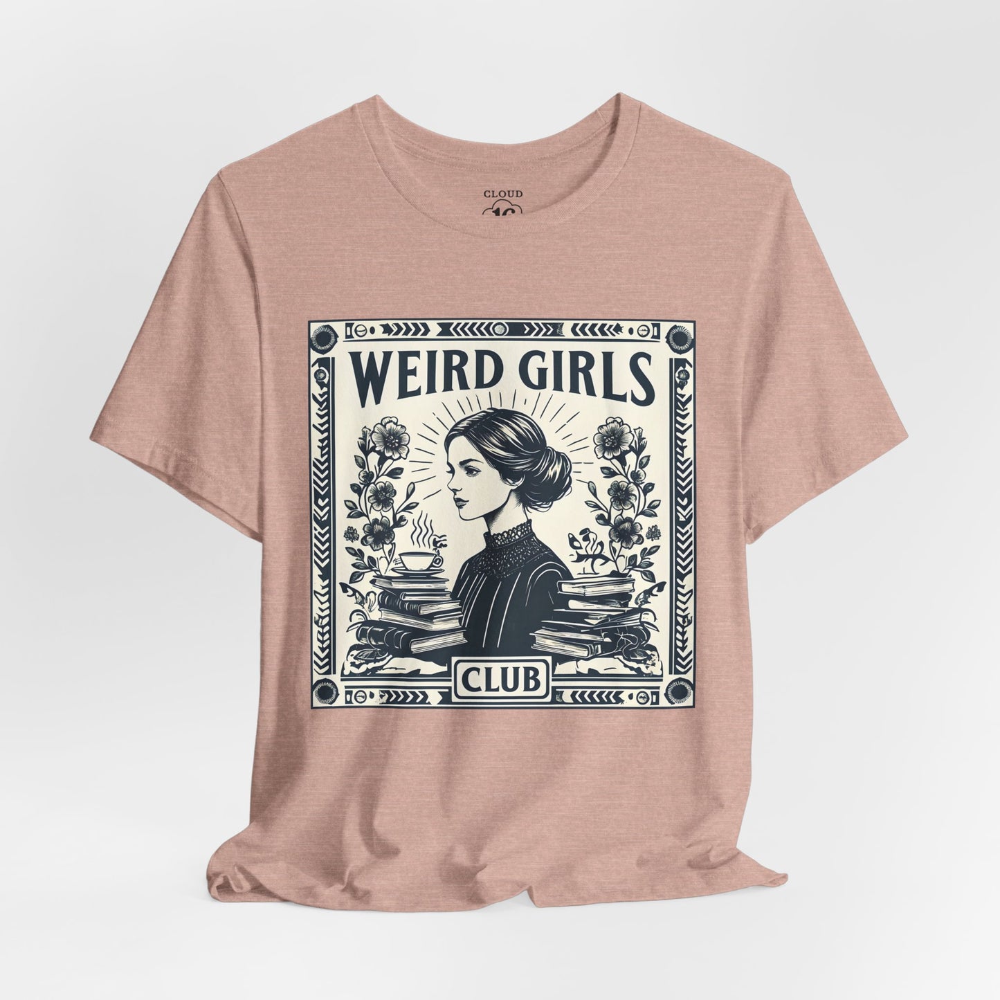 Weird Girls Club Vintage T-Shirt - Feminist Graphic Tee for Women