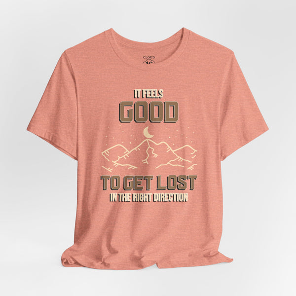 Adventure Awaits Unisex T-Shirt - Motivational Hiking Tee for Nature Lovers T-Shirt - Outdoor & Adventure Collection - Mile Marker 16 Gear by Cloud 16 Clothing Co.