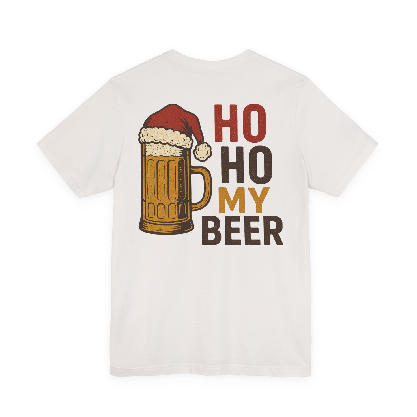 Scrappy Malone's Bar Christmas Tee — "Ho Ho My Beer" Beer Lover T-Shirt