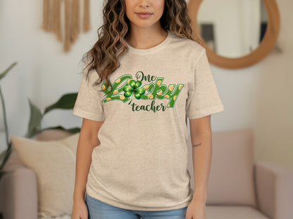 One Lucky Teacher St. Patrick's Day Shirt