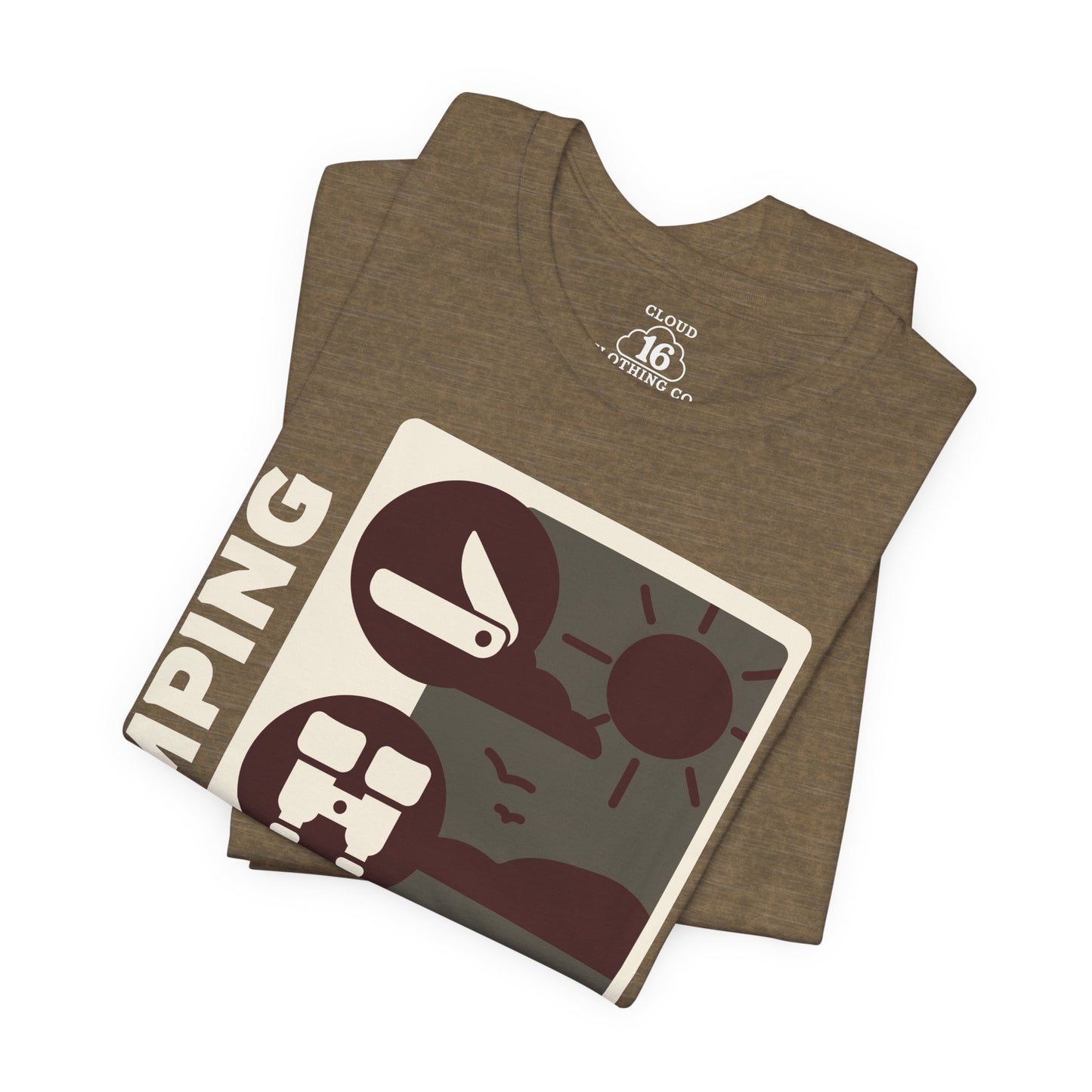 Adventure Awaits Camping T-Shirt - Unisex Outdoor Nature Lover Tee