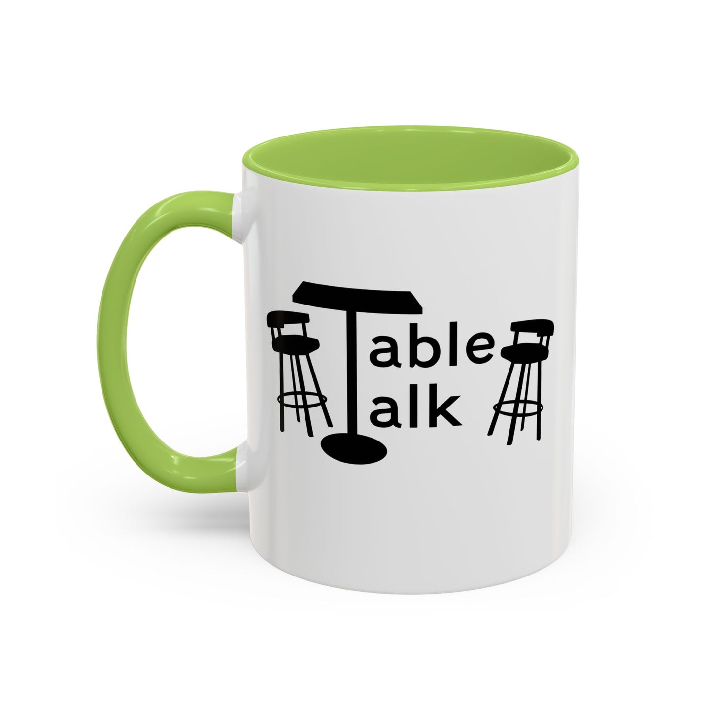 Table Talk Mug — Coffee Cup with Logo &  Match Card