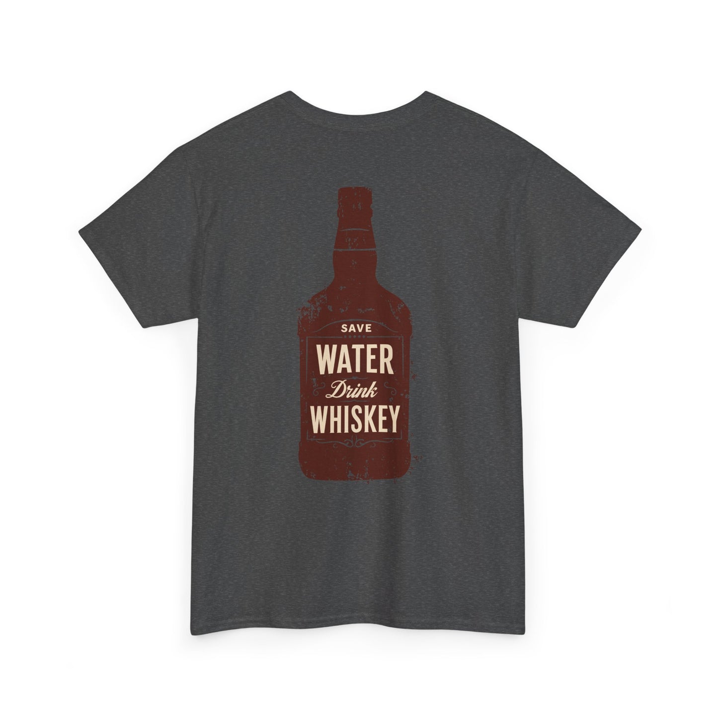 Save Water Drink Whiskey T-Shirt - Funny Unisex Tee by Scrappy Malone's Bar