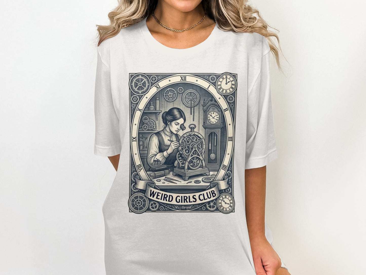 Weird Girls Club: Chrono-Craft T-Shirt - Black Label Series