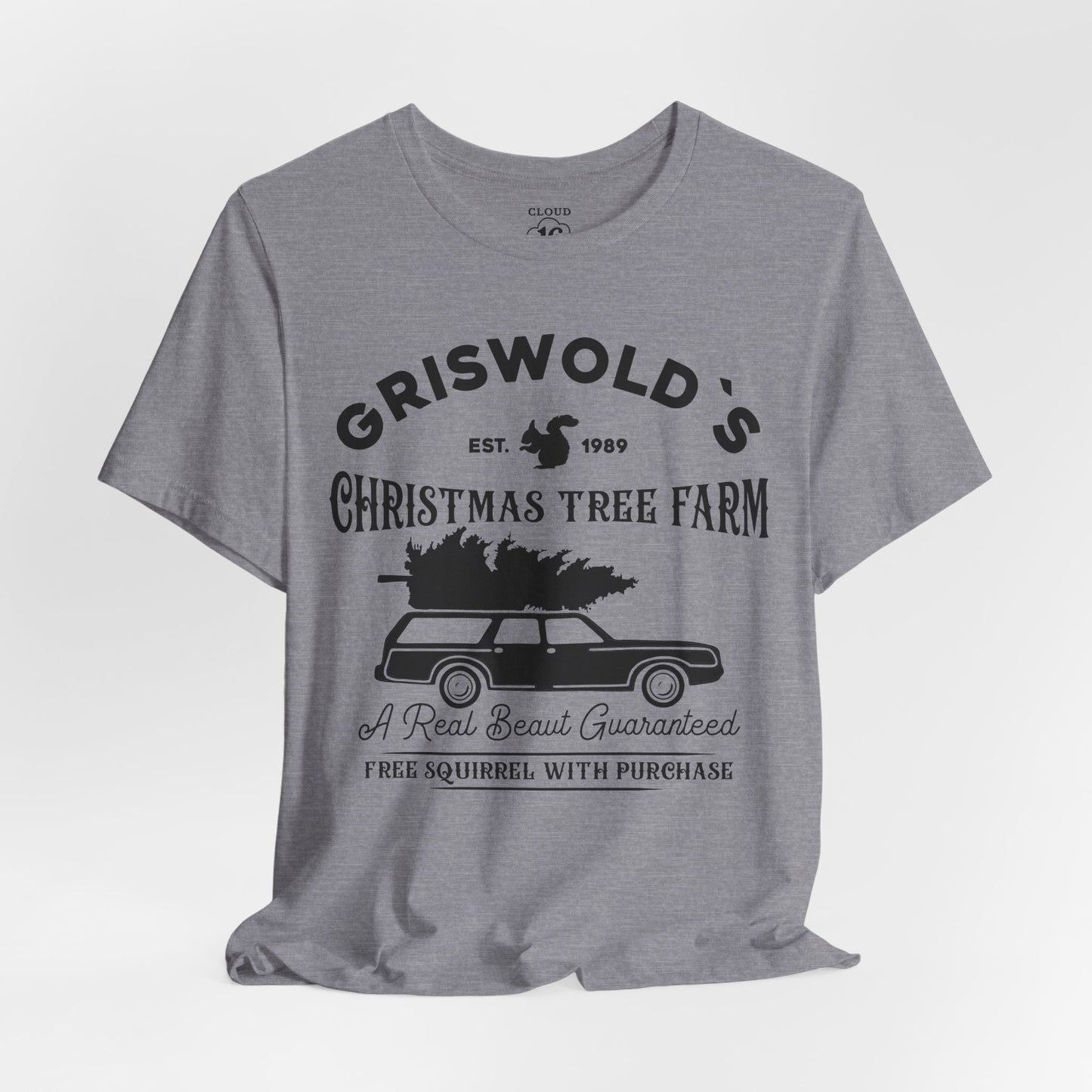 Griswold Christmas Tree Farm Vintage T-Shirt - Funny Holiday Graphic Tee