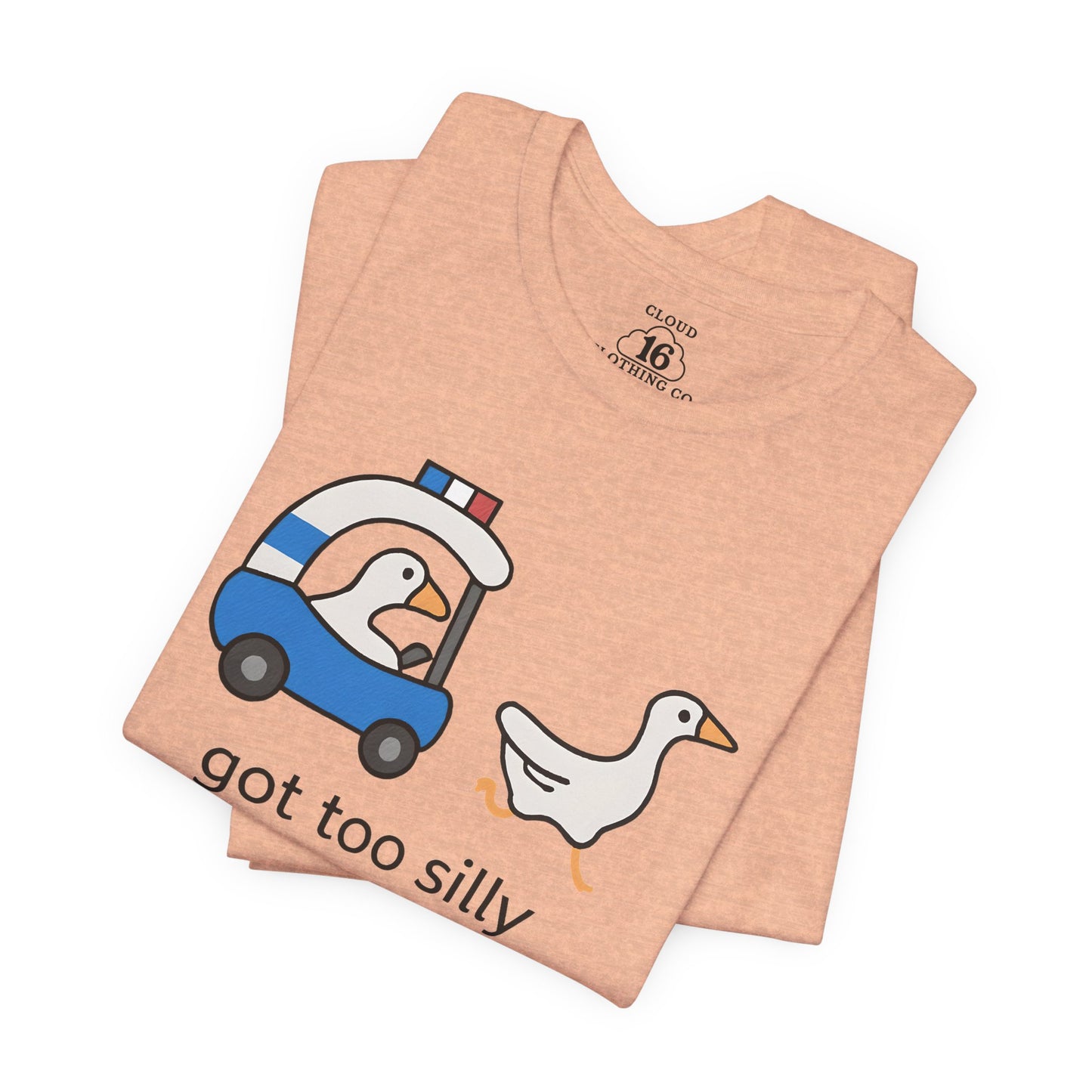 Silly Goose Graphic Tee - Funny Unisex T-Shirt for Animal Lovers