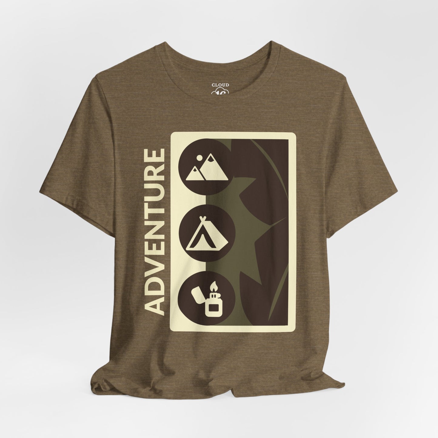 Adventure Camping T-Shirt - Unisex Outdoor Hiking Tee for Nature Lovers