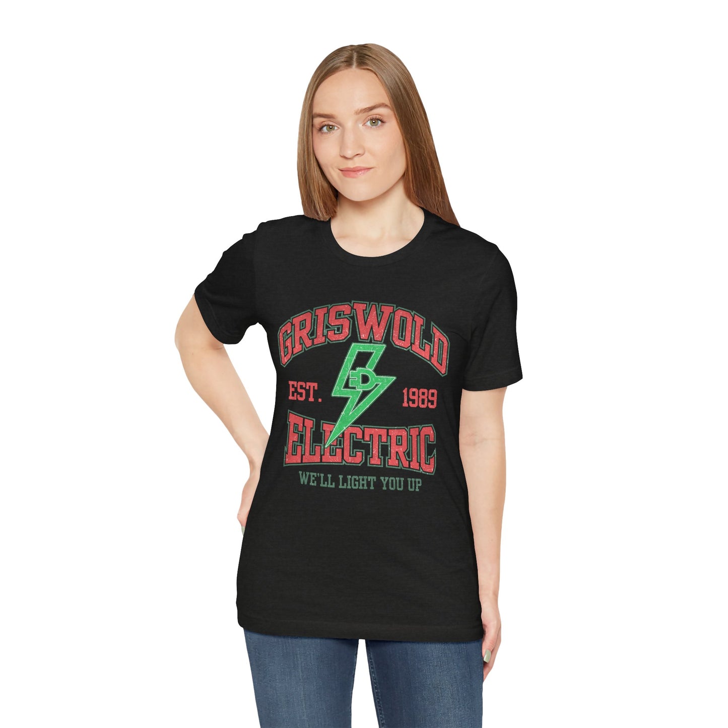 Griswold Electric Christmas Lights T-Shirt - Retro Holiday Graphic Tee