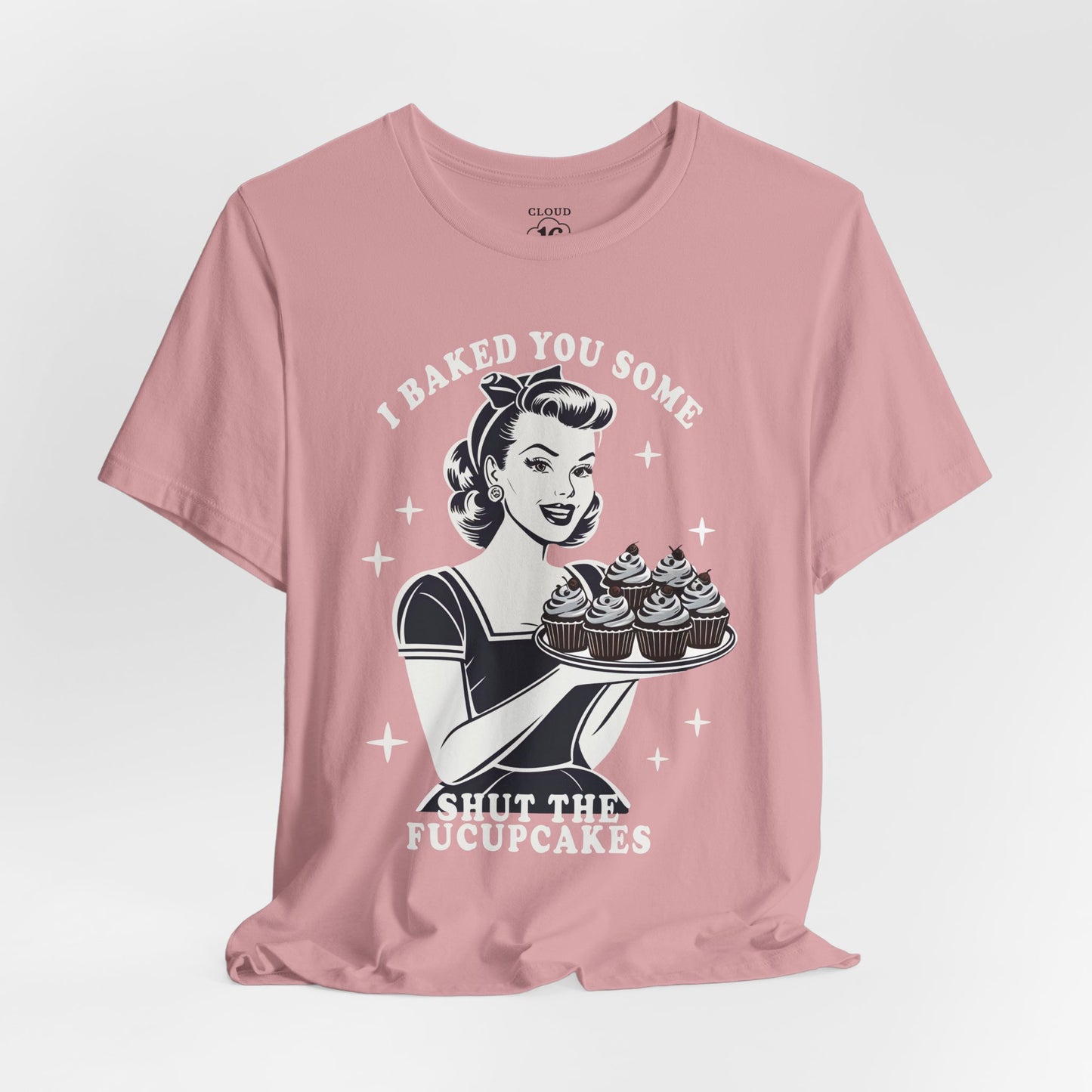 Retro Baking Humor T-Shirt - Funny Kitchen Gift for Bakers & Cooking Enthusiasts