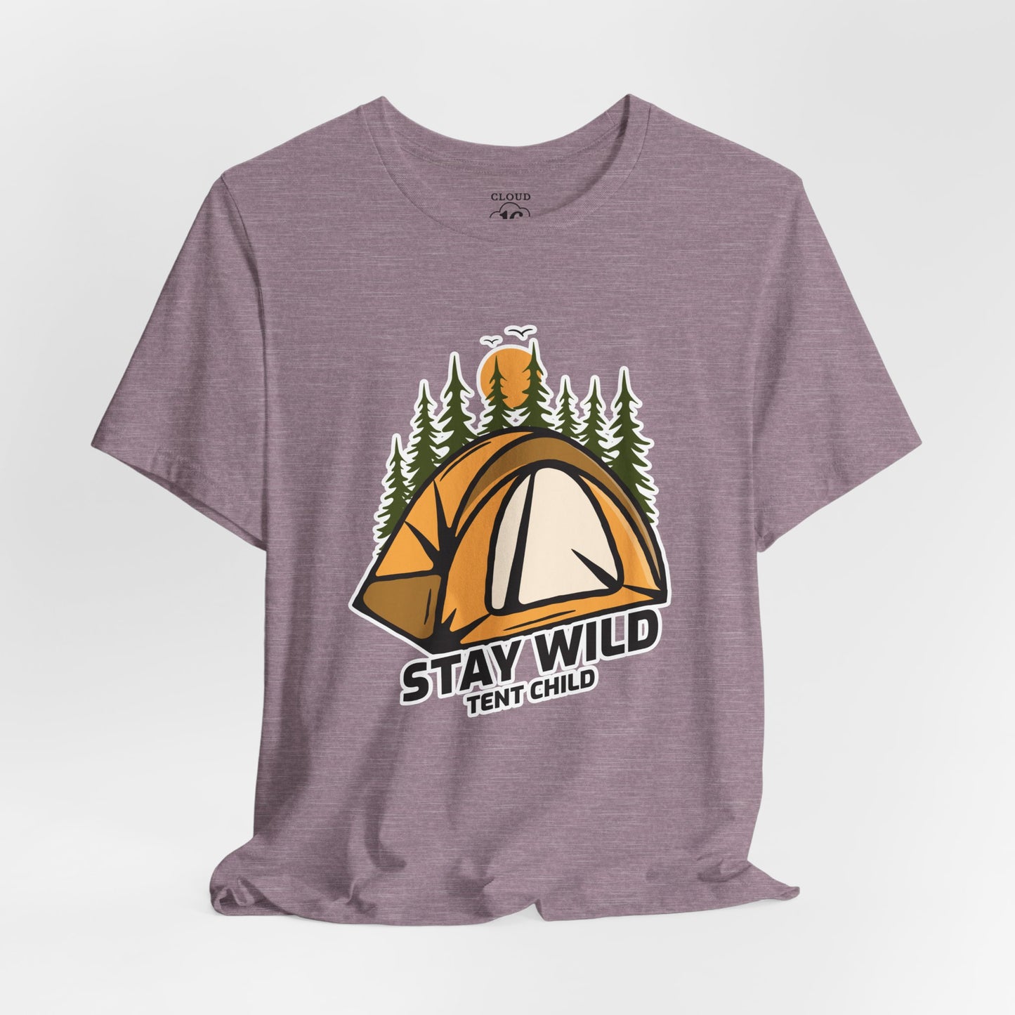 Stay Wild Adventure Camping T-Shirt - Outdoor Nature Lover Gift