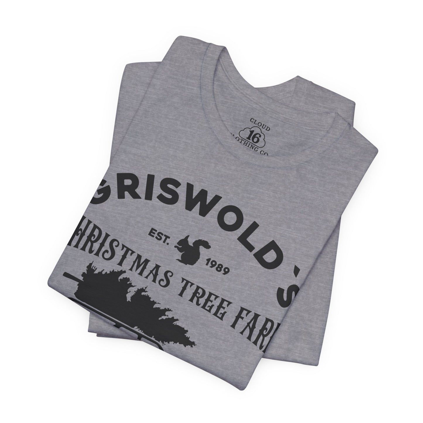 Griswold Christmas Tree Farm Vintage T-Shirt - Funny Holiday Graphic Tee