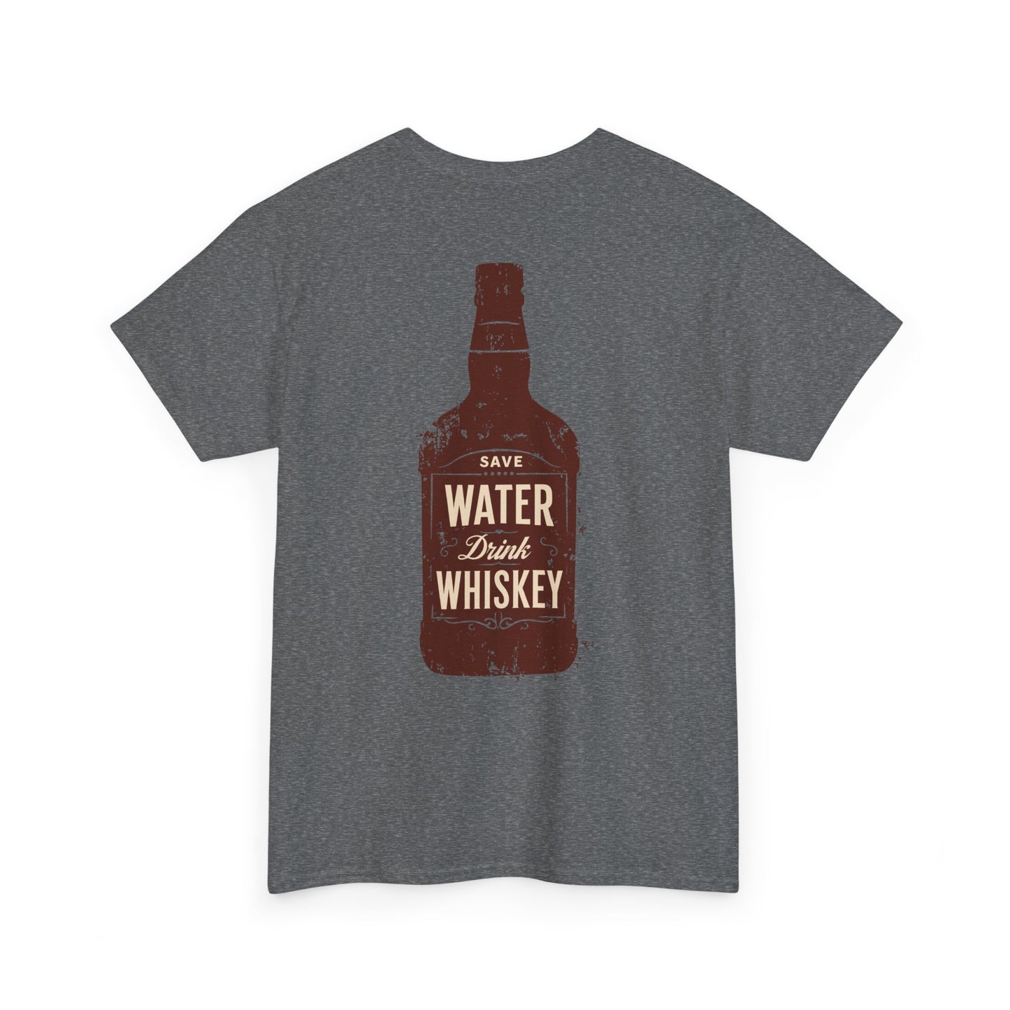 Save Water Drink Whiskey T-Shirt - Funny Unisex Tee by Scrappy Malone's Bar
