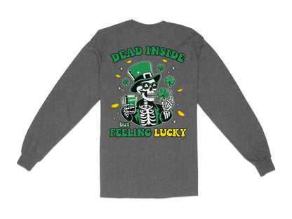 Scrappy Malone's Bar, Unique Design, Other Products, Bar Decor, Irish Theme, Lucky Clover Design, St Patricks Day Gift, Green, Circle T-Shirt - Scrappy Malone's Bar 100-Proof Humor - Cloud 16 Clothing Co.