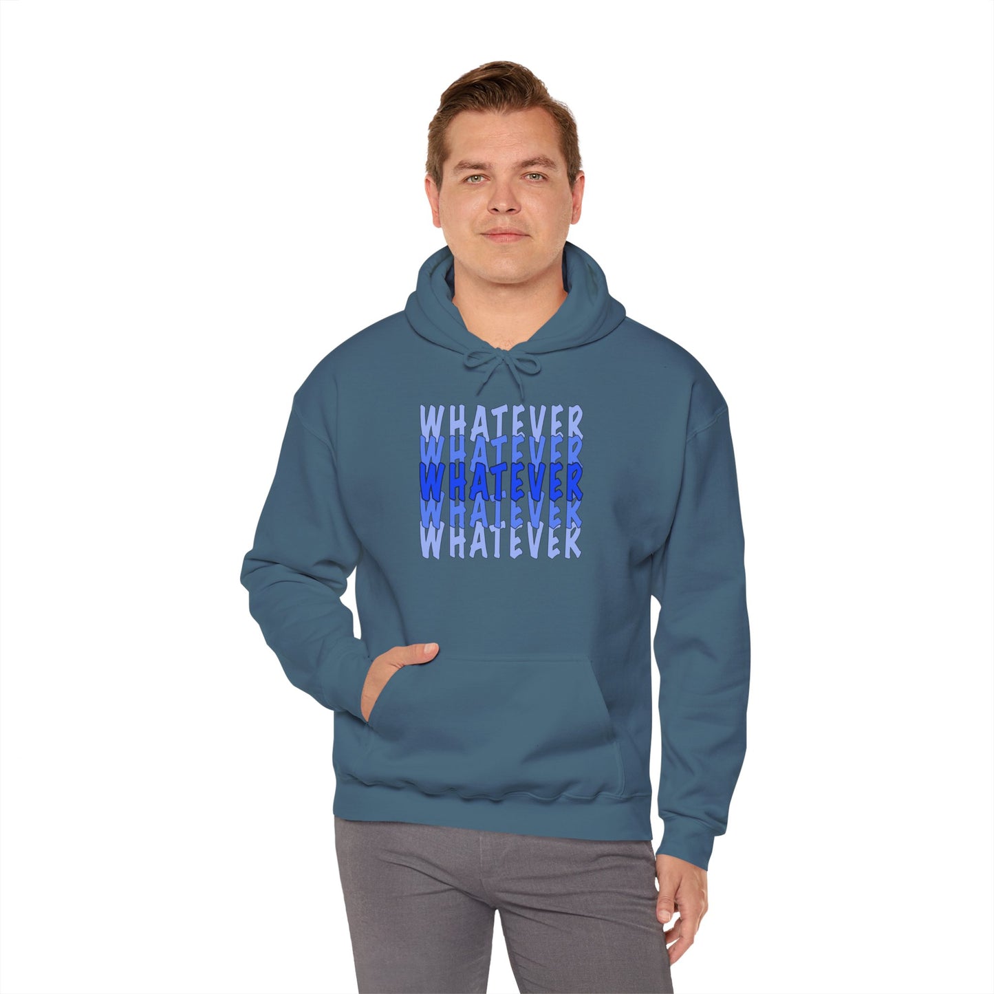 Whatever Unisex Hoodie - Comfortable Casual Sweatshirt for Everyday Wear
