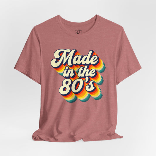 Retro 80s Vintage Unisex T-Shirt - Nostalgic Graphic Tee for Music Lovers