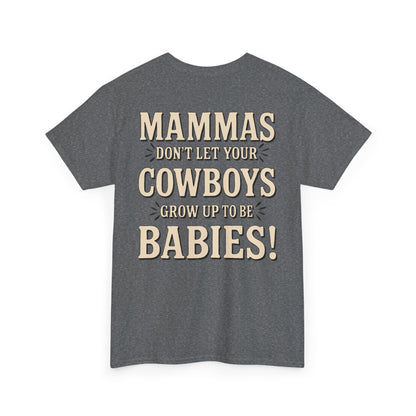 Scrappy Malone's Bar - Funny Cowboy Humor T-Shirt | Unisex Cotton Tee