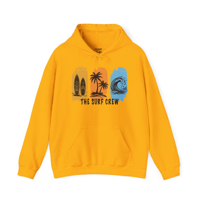 Surf Crew Hoodie - Premium Beach Lifestyle Sweatshirt for Surfers