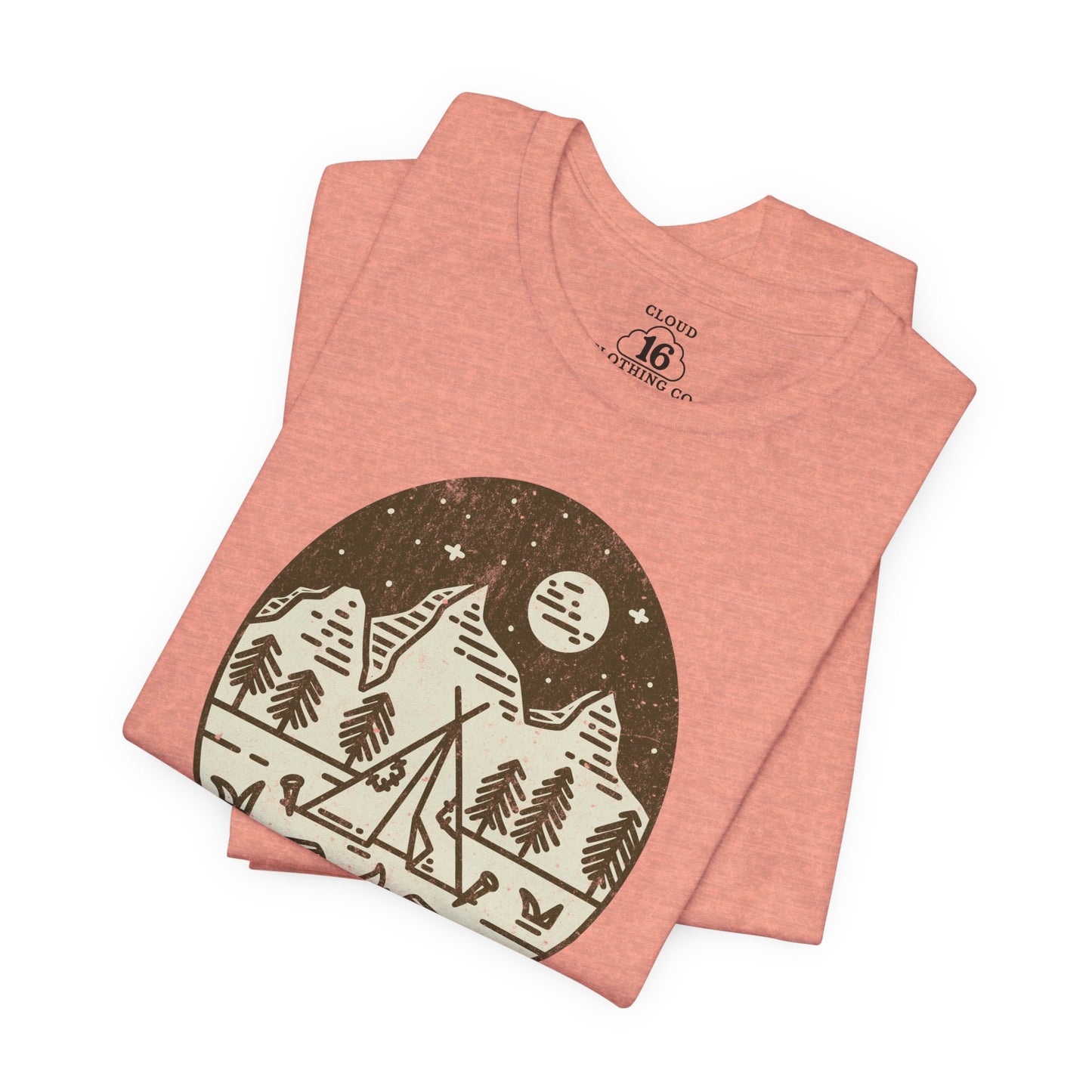 Built For Adventure Unisex Tee - Outdoor Hiking Camping Shirt