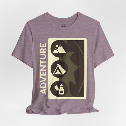 Adventure Camping T-Shirt - Unisex Outdoor Hiking Tee for Nature Lovers