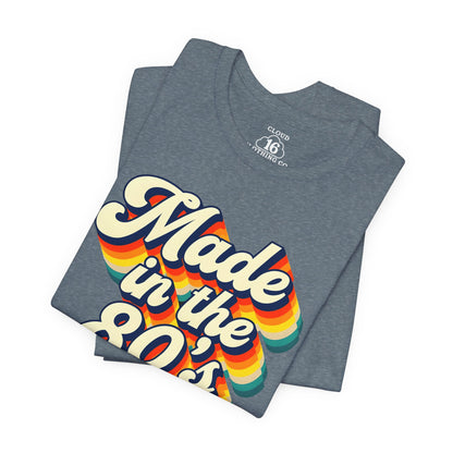 Retro 80s Vintage Unisex T-Shirt - Nostalgic Graphic Tee for Music Lovers