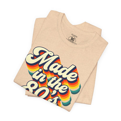 Retro 80s Vintage Unisex T-Shirt - Nostalgic Graphic Tee for Music Lovers