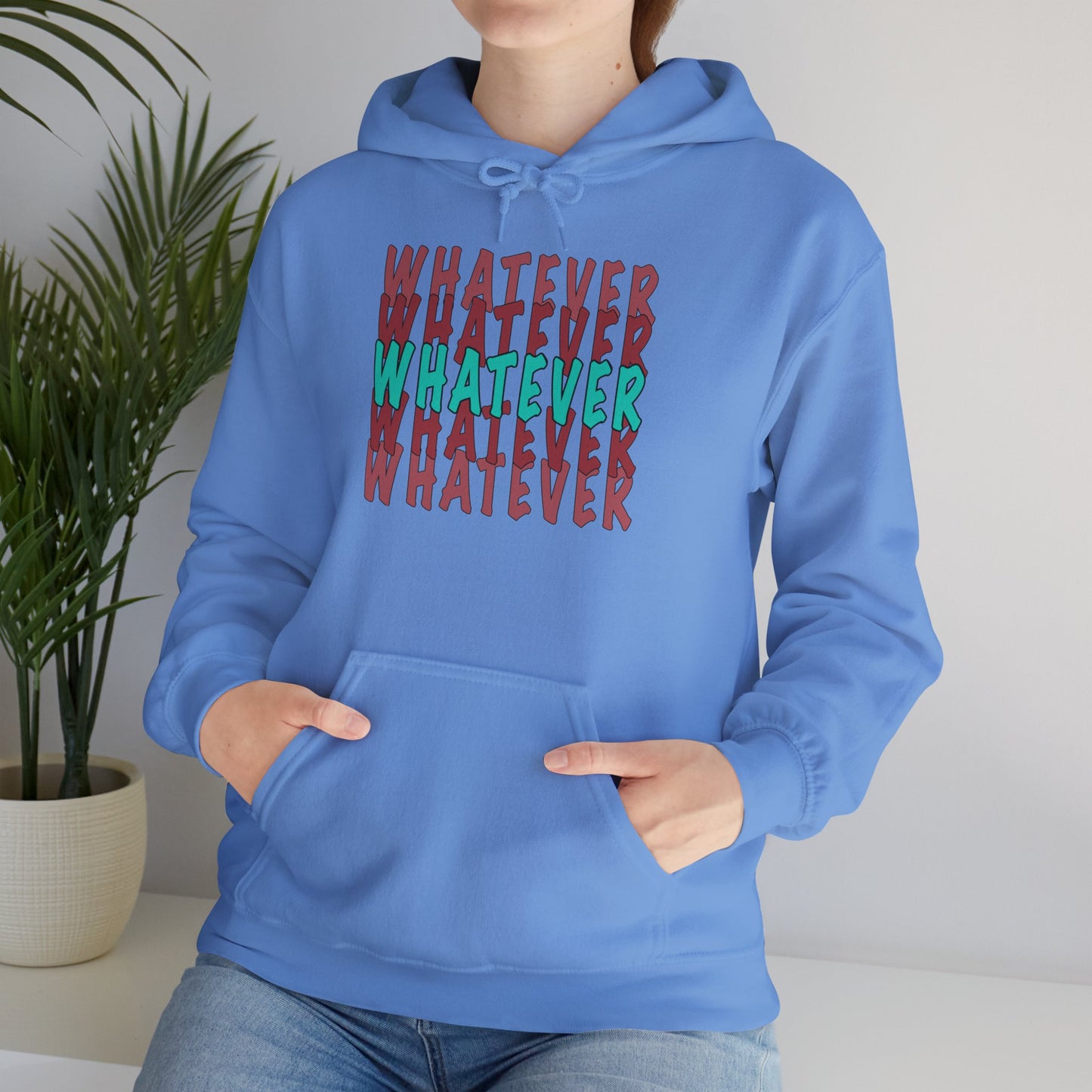 Whatever Unisex Hoodie - Comfortable Casual Sweatshirt for Everyday Wear