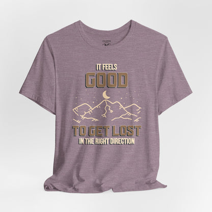 Adventure Awaits Unisex T-Shirt - Motivational Hiking Tee for Nature Lovers