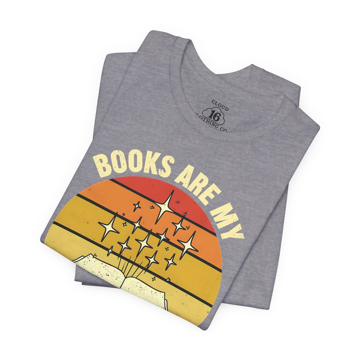 Books Are My Favorite Time Machines T-Shirt - Literary Book Lover Gift
