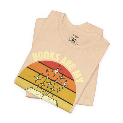 Books Are My Favorite Time Machines T-Shirt - Literary Book Lover Gift