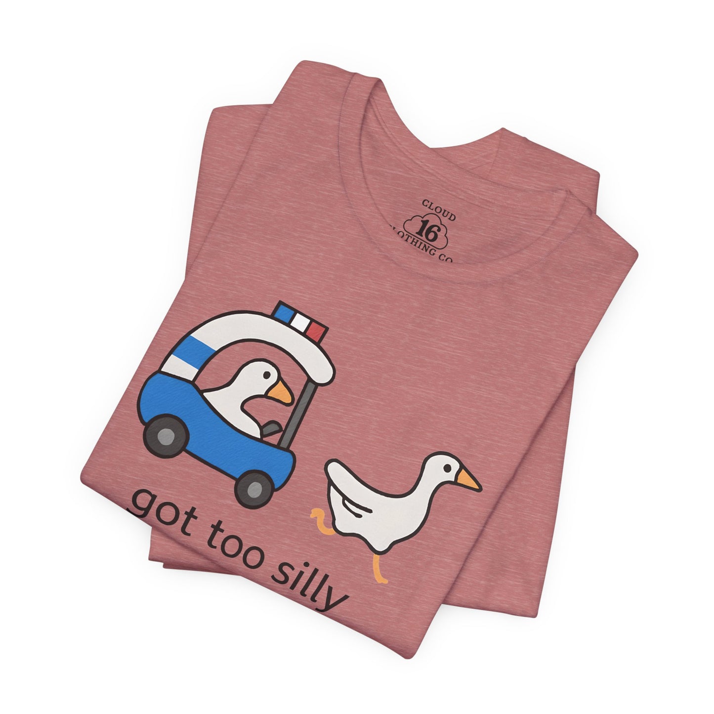 Silly Goose Graphic Tee - Funny Unisex T-Shirt for Animal Lovers