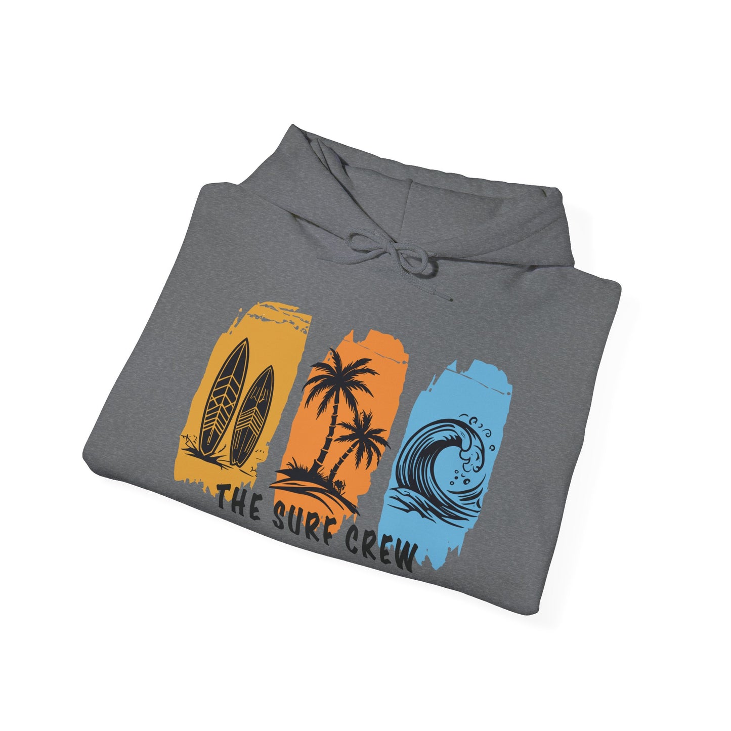 Surf Crew Hoodie - Premium Beach Lifestyle Sweatshirt for Surfers