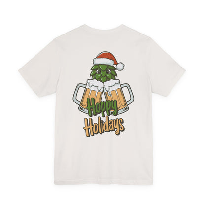 Scrappy Malone's Bar 'Hoppy Holidays' Christmas Tee