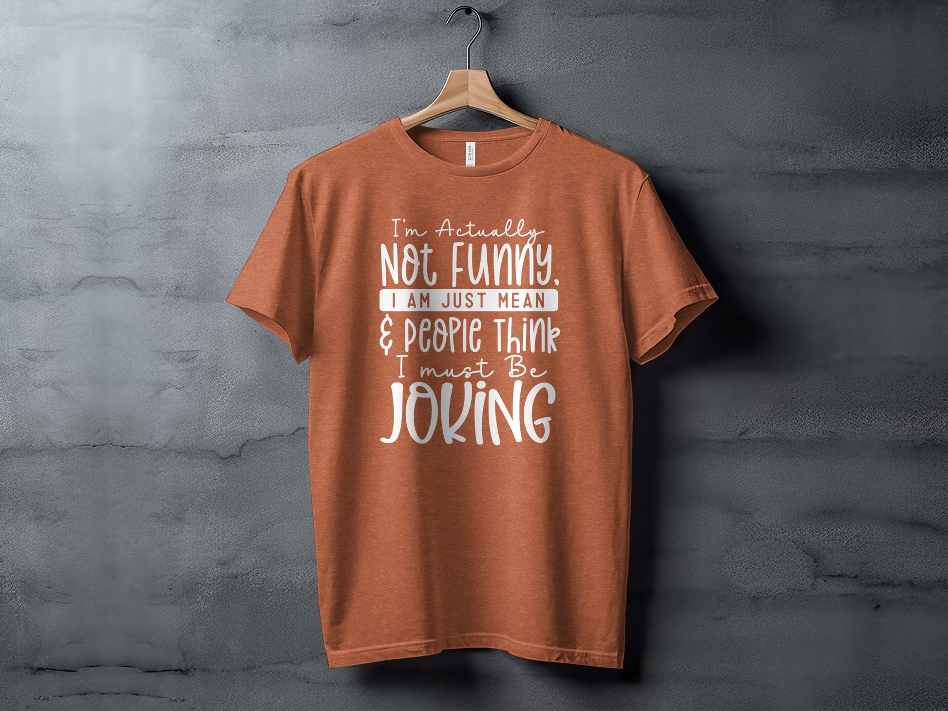 I'm Actually Not Funny I Am Just Mean T-Shirt
