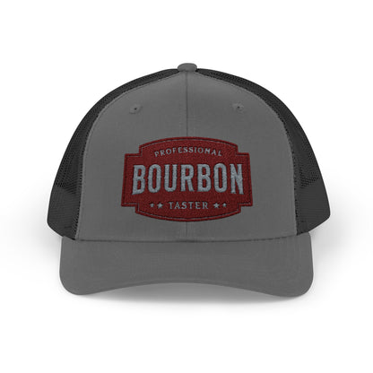 Premium Bourbon Lover Snapback Hat - Embroidered Trucker Cap for Men