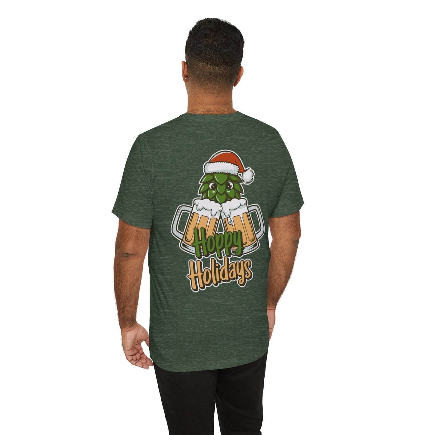 Scrappy Malone's Bar 'Hoppy Holidays' Christmas Tee