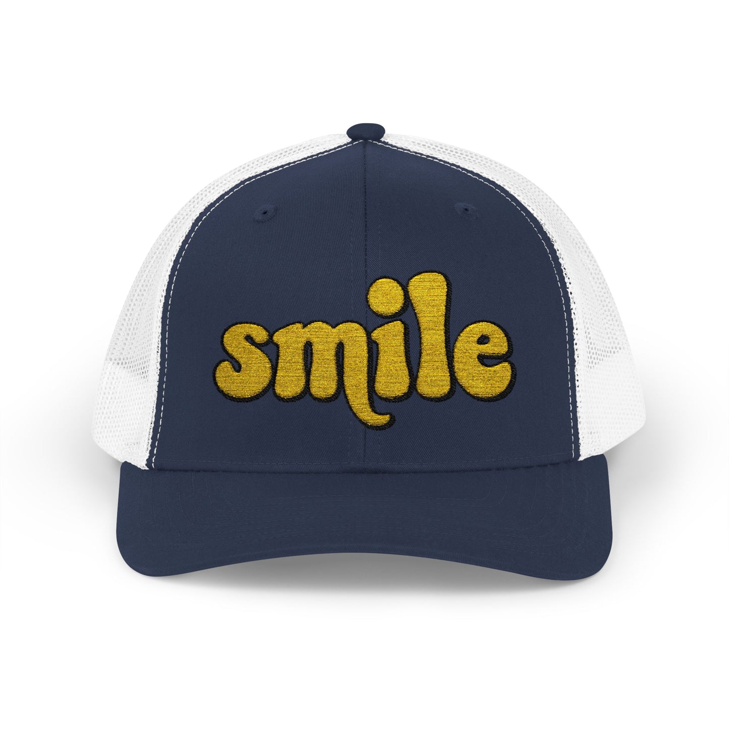 Sparkling Smile Snapback Trucker Cap - Premium Summer Hat for Festivals & Everyday Wear