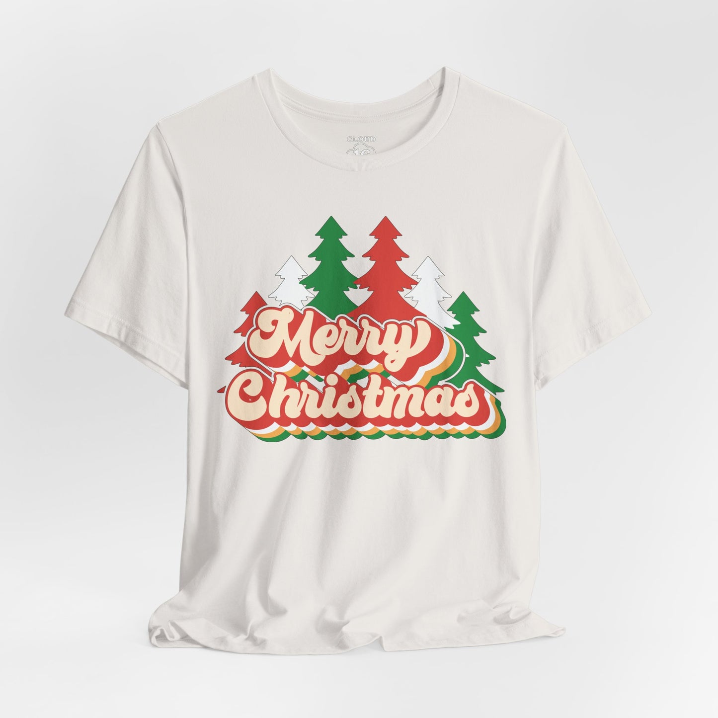 Retro Merry Christmas Tee - Vintage Holiday Unisex T-Shirt