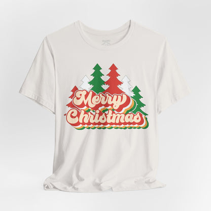 Retro Merry Christmas Tee - Vintage Holiday Unisex T-Shirt