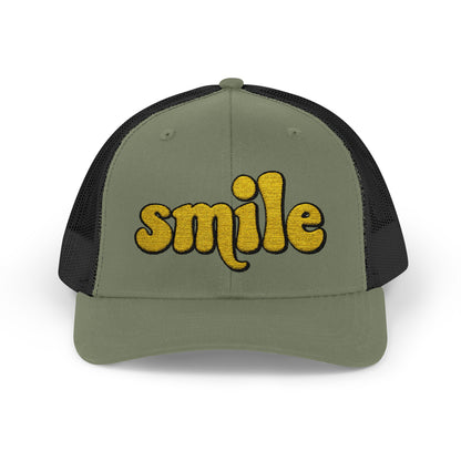 Sparkling Smile Snapback Trucker Cap - Premium Summer Hat for Festivals & Everyday Wear