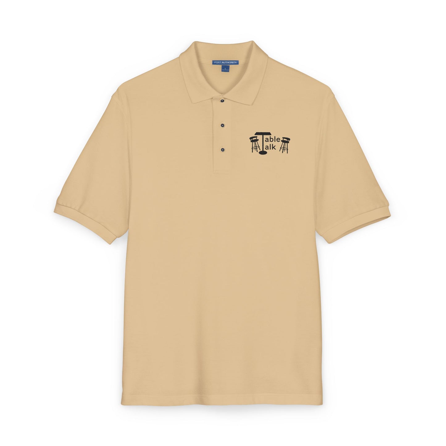 Table Talk Logo Embroidered Polo Shirt