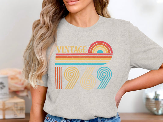 Vintage 1969 Graphic Retro 90s Style T-Shirt