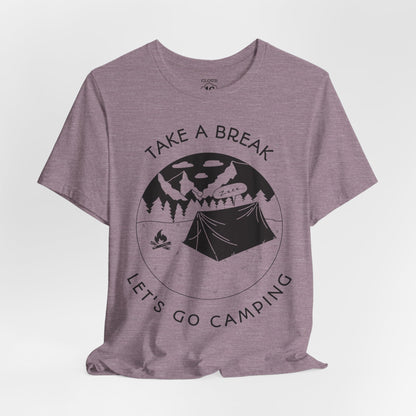 Relaxing Camping T-Shirt - Adventure Outdoor Apparel for Nature Lovers