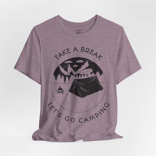 Relaxing Camping T-Shirt - Adventure Outdoor Apparel for Nature Lovers