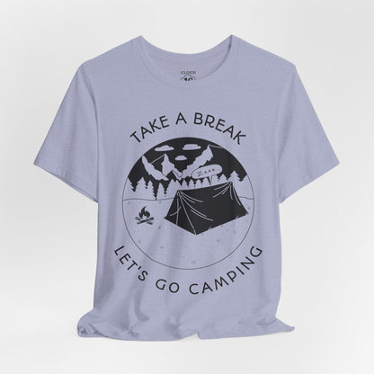 Relaxing Camping T-Shirt - Adventure Outdoor Apparel for Nature Lovers