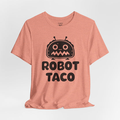 Robot Taco T-Shirt - Funny Graphic Tee for Taco Lovers
