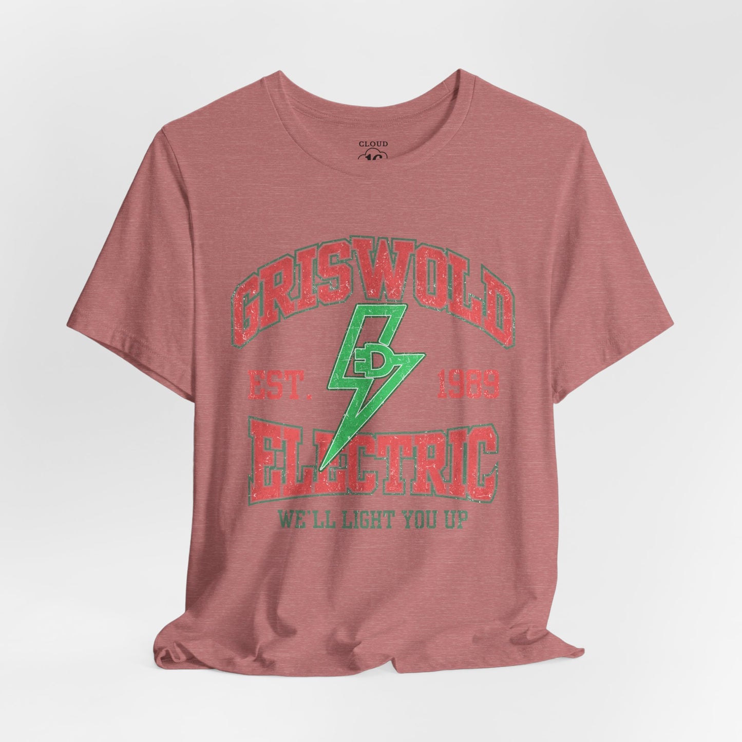 Griswold Electric Christmas Lights T-Shirt - Retro Holiday Graphic Tee